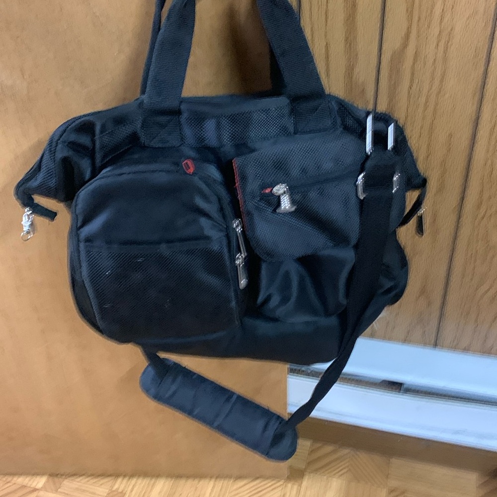 Baby diaper bag barely used with carry strap
